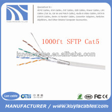 1000FT / 305m Cat5e SFTP Ethernet Kabel gewickelt